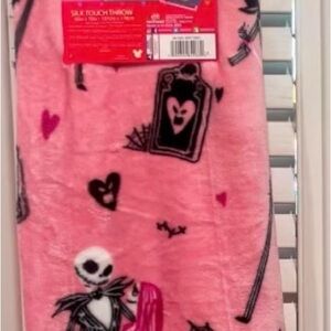 Disney Pink Silk Touch Throw Blanket